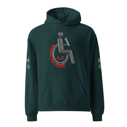 MANNY THE TRU MC unisex oversized hoodie