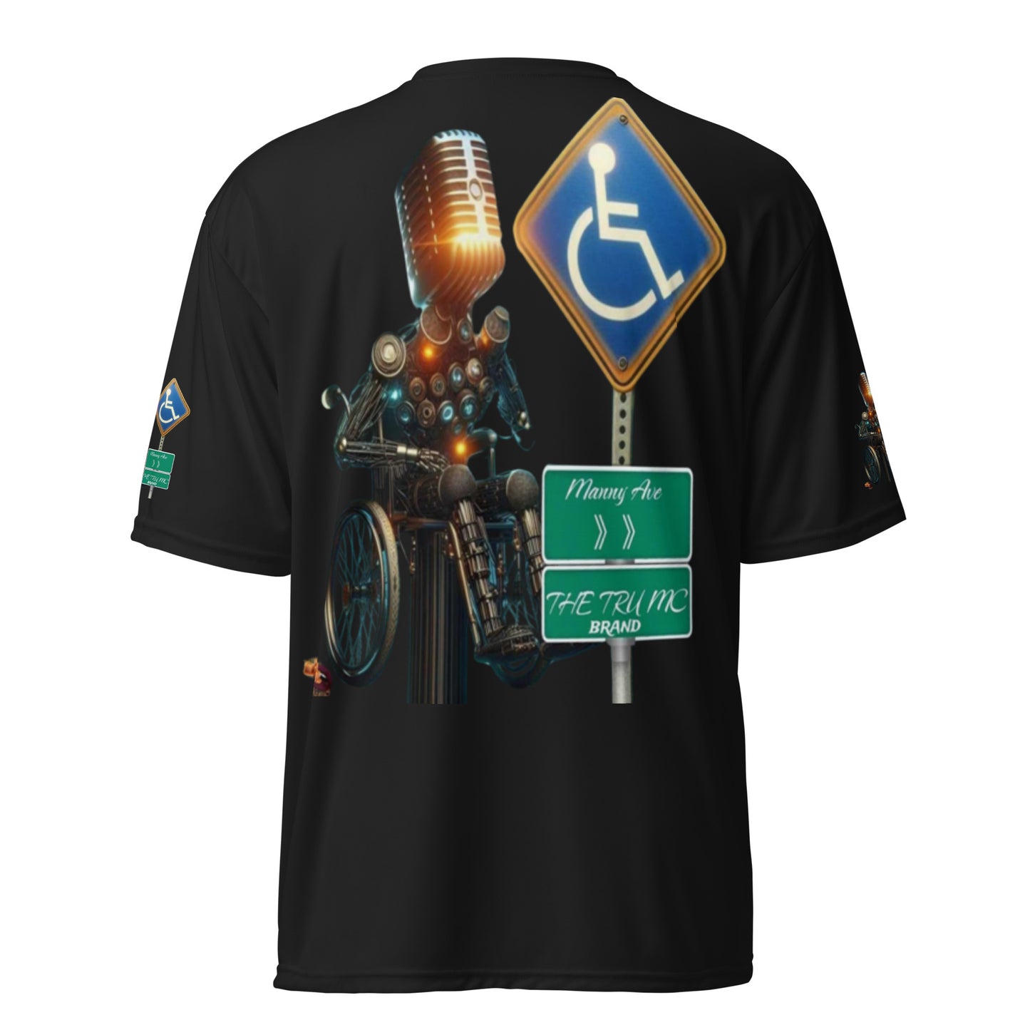 MANNY THE  TRU MC Unisex performance crew neck t-shirt