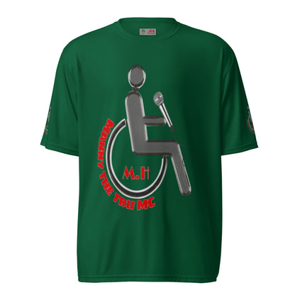 MANNY THE TRU MC Unisex performance crew neck t-shirt