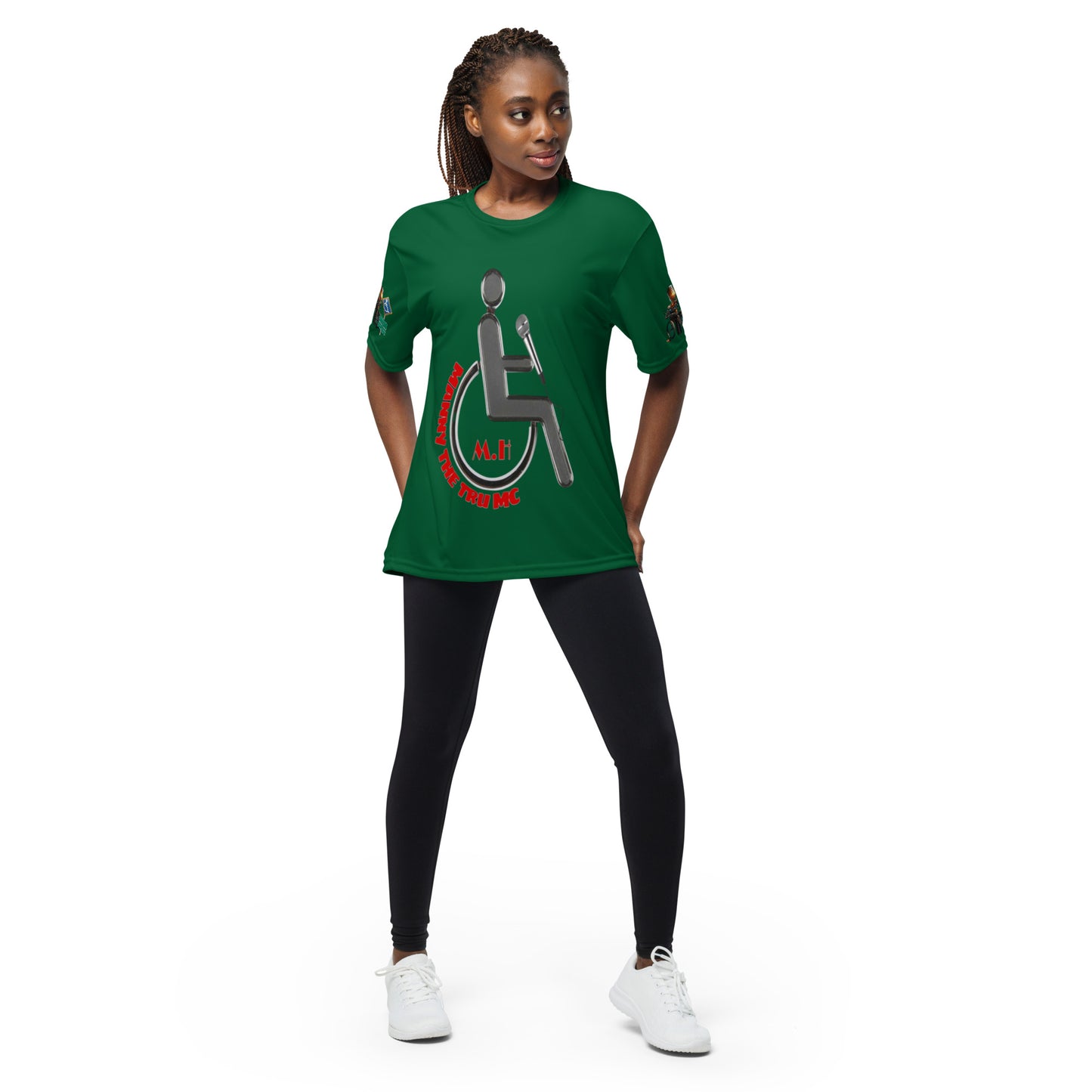 MANNY THE  TRU MC Unisex performance crew neck t-shirt
