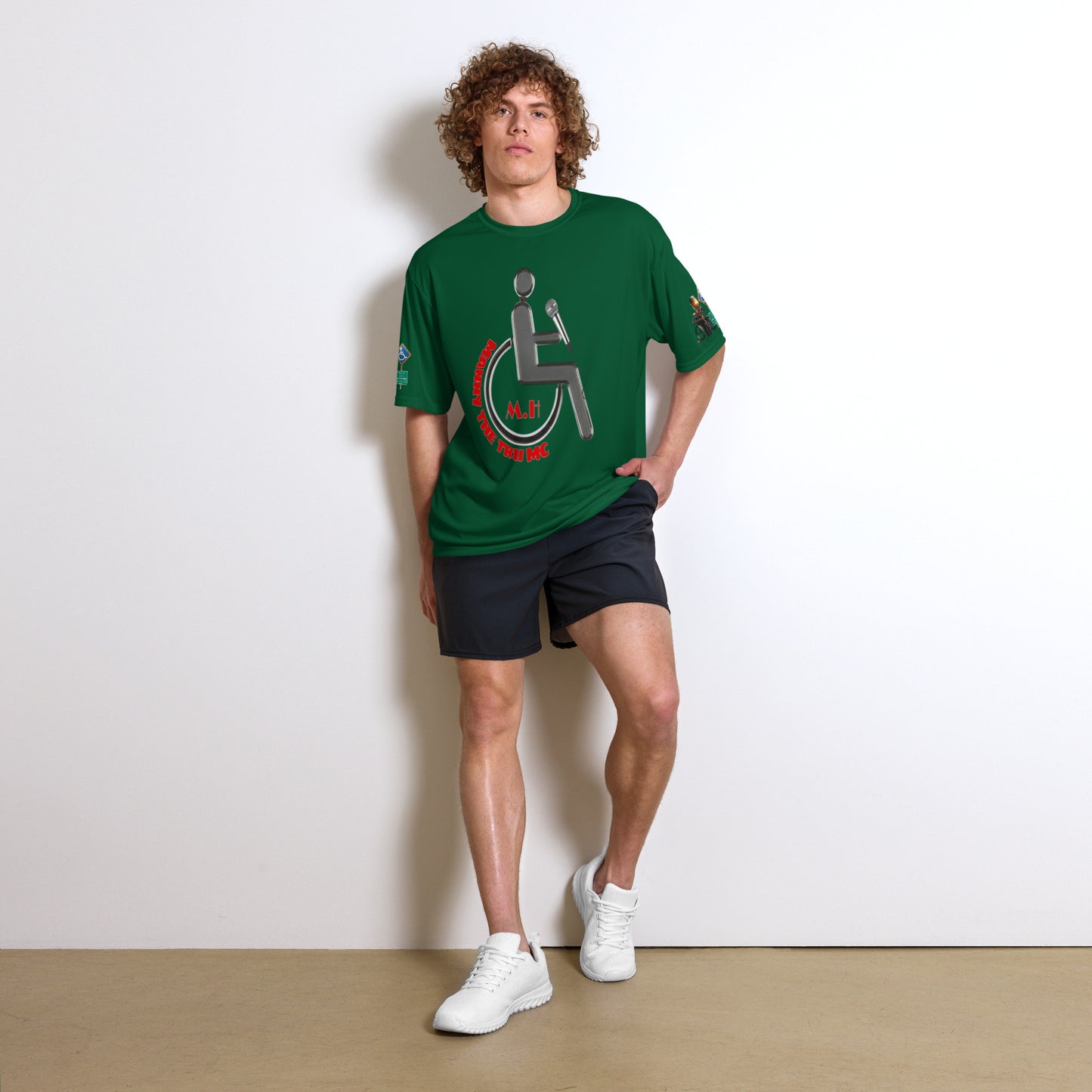 MANNY THE  TRU MC Unisex performance crew neck t-shirt