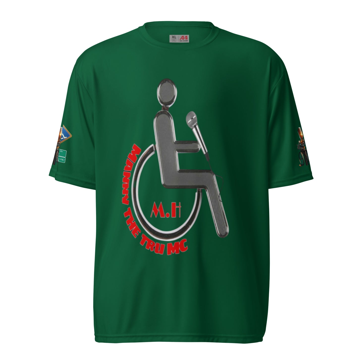MANNY THE  TRU MC Unisex performance crew neck t-shirt