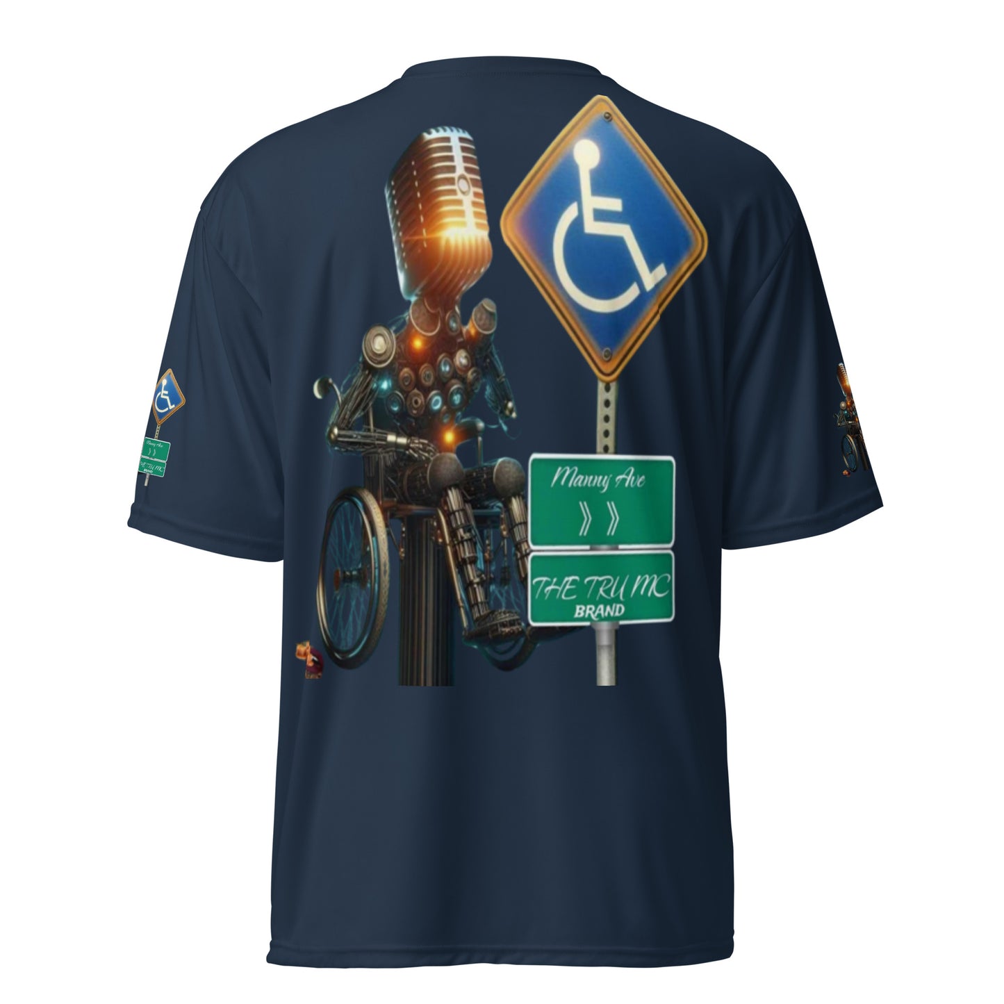 MANNY THE  TRU MC Unisex performance crew neck t-shirt