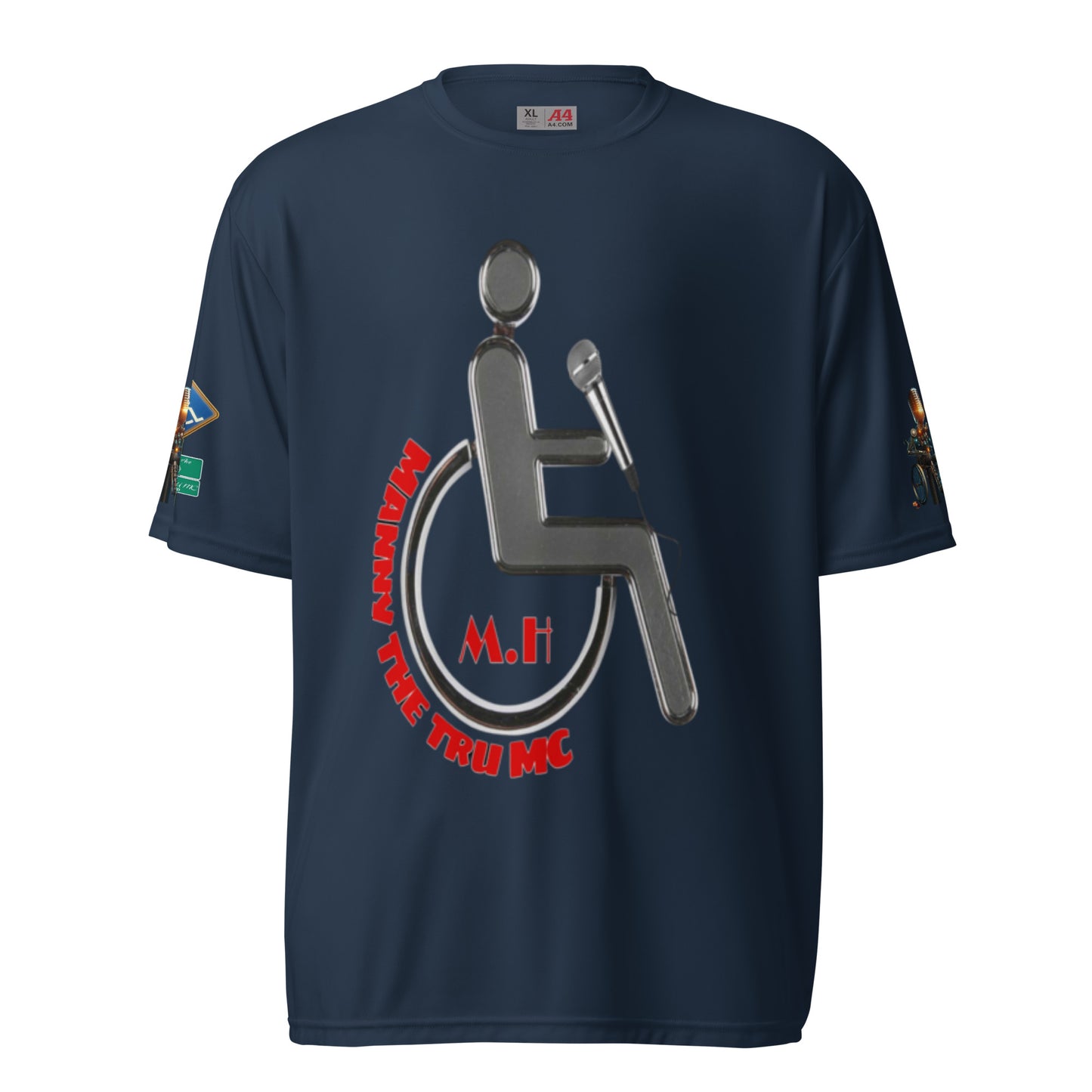 MANNY THE  TRU MC Unisex performance crew neck t-shirt