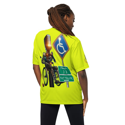 MANNY THE TRU MC Unisex performance crew neck t-shirt