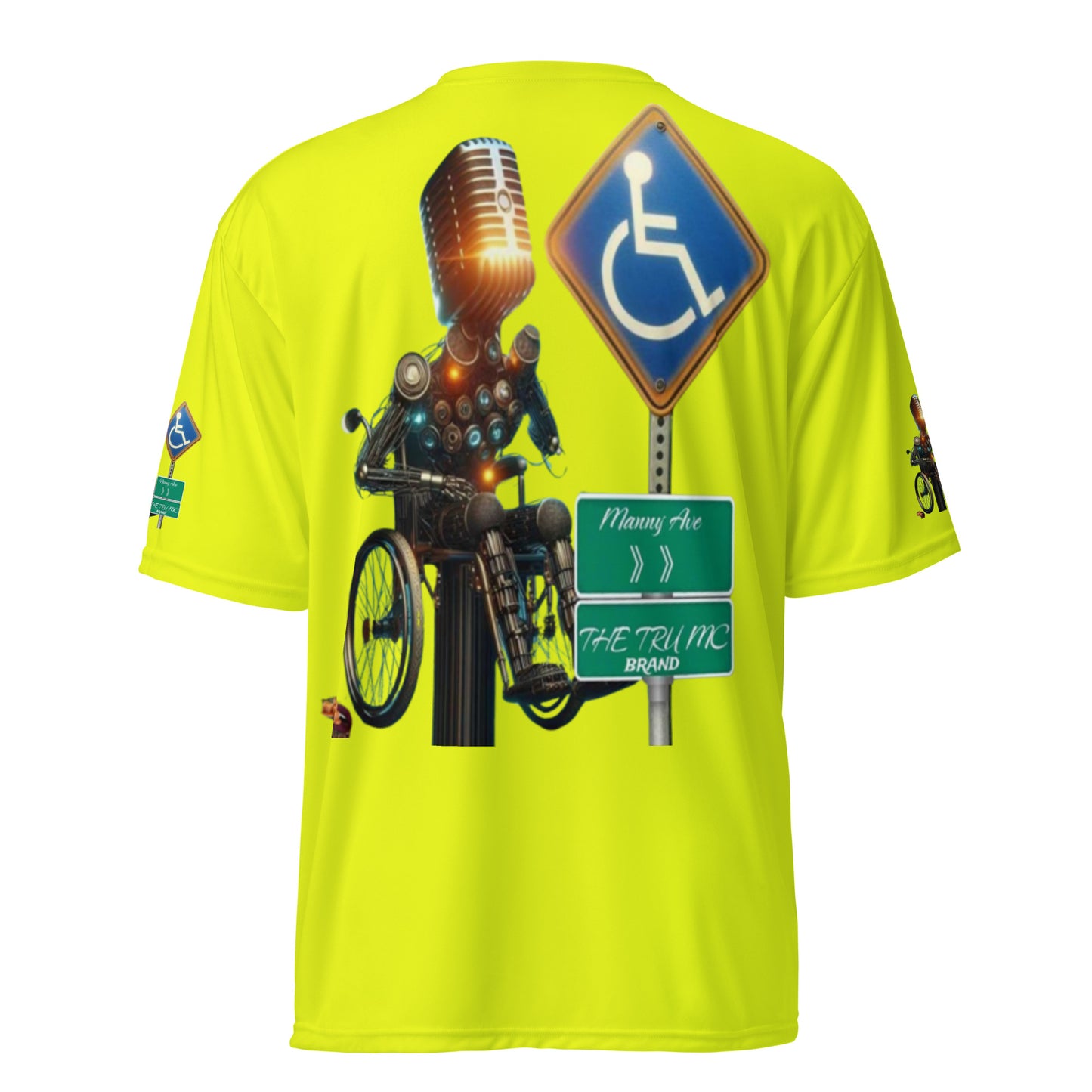 MANNY THE  TRU MC Unisex performance crew neck t-shirt