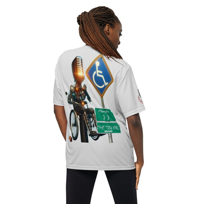 MANNY THE TRU MC Unisex performance crew neck t-shirt