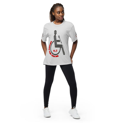 MANNY THE TRU MC Unisex performance crew neck t-shirt
