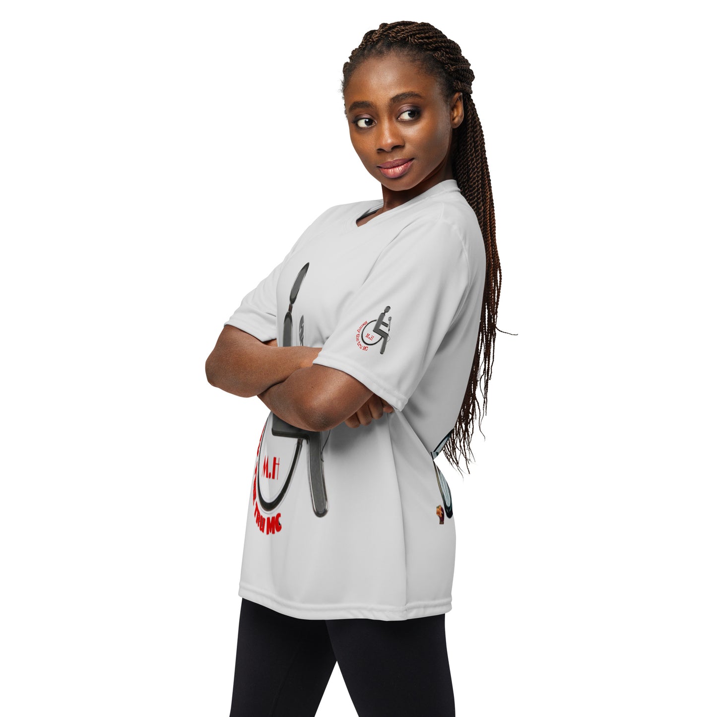 MANNY THE TRU MC Unisex performance crew neck t-shirt