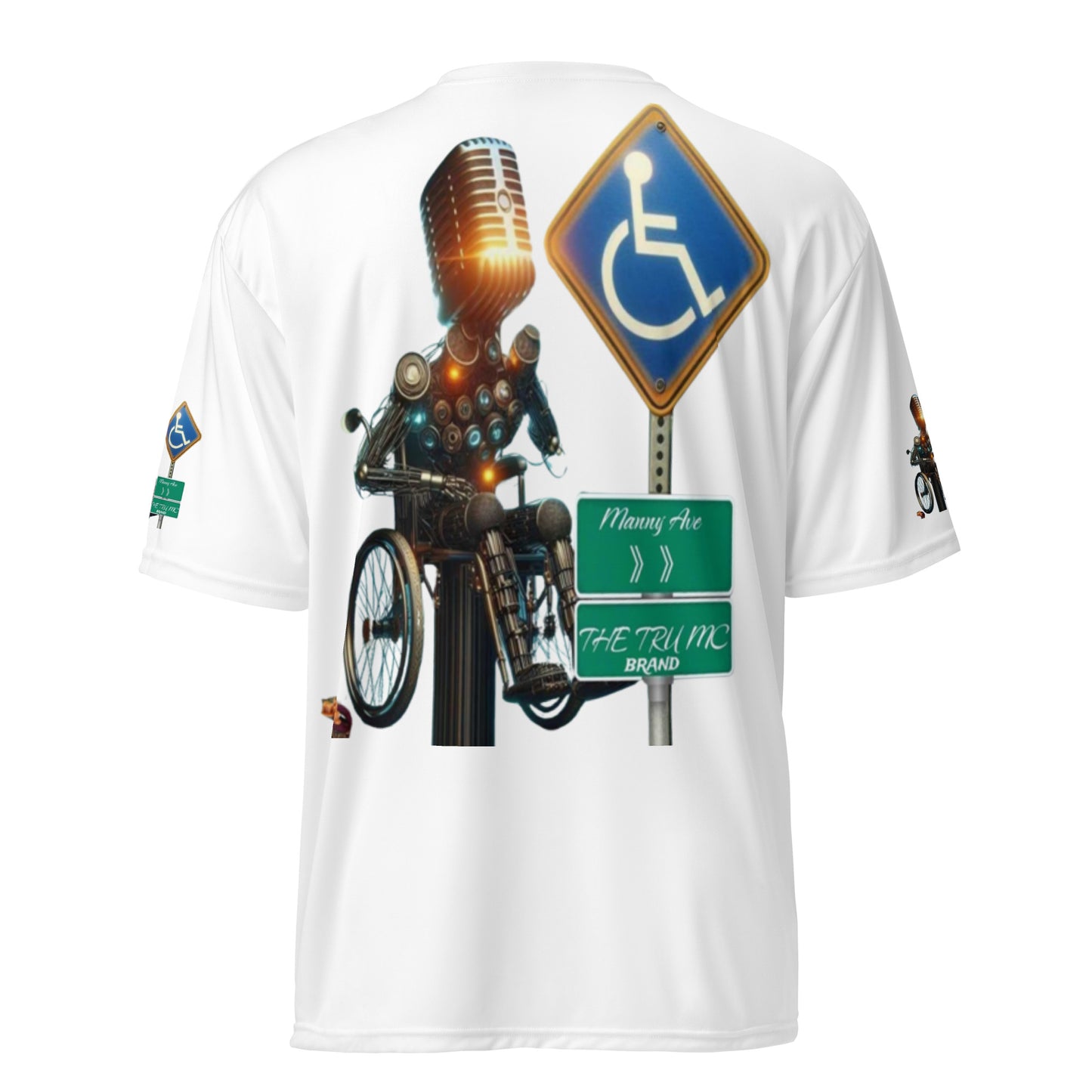 MANNY THE  TRU MC Unisex performance crew neck t-shirt