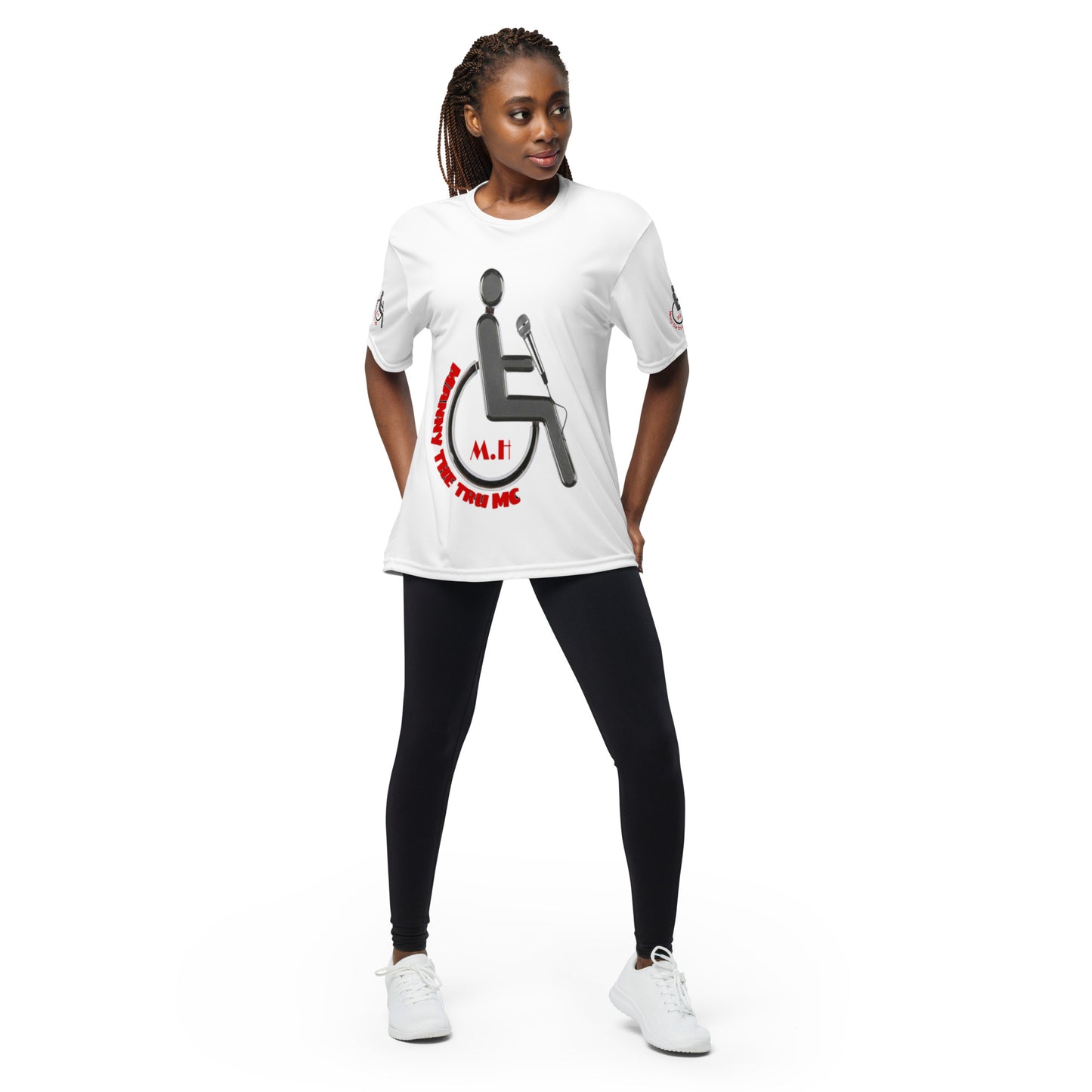MANNY THE TRU MC Unisex performance crew neck t-shirt