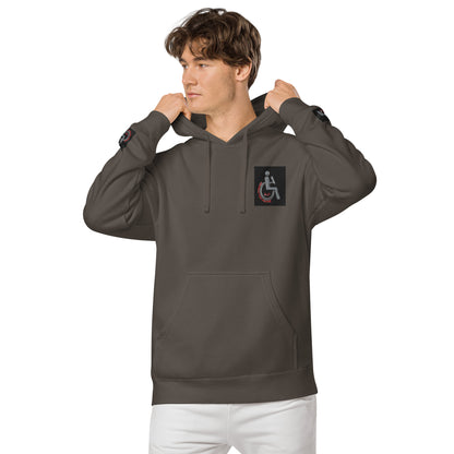MANNY THE TRU MC Unisex pigment-dyed hoodie