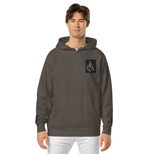 MANNY THE TRU MC Unisex pigment-dyed hoodie