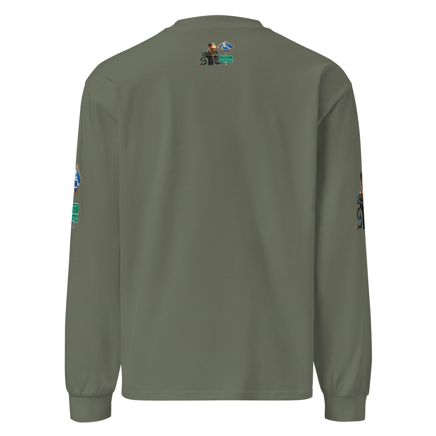 MANNY THE TRU MC Premium heavyweight long sleeve shirt