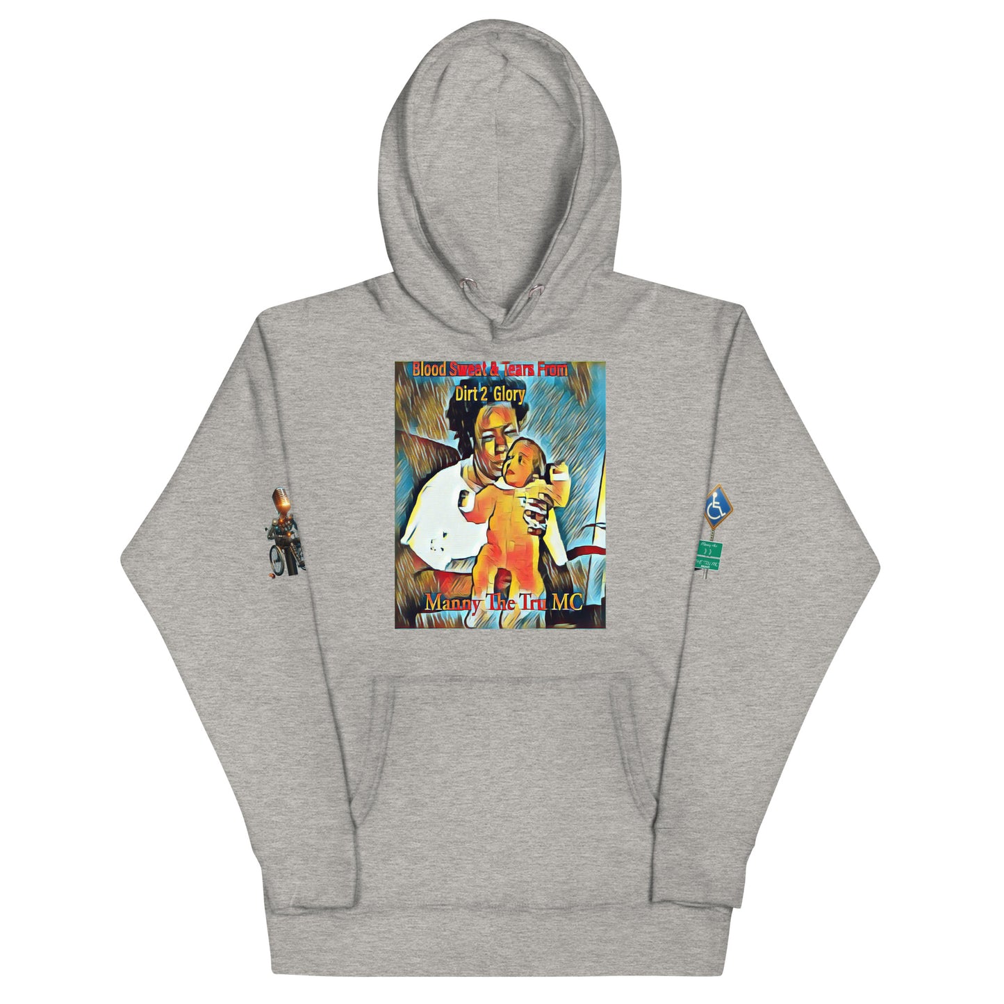 Blood Sweat & Tears from Dirt 2 Glory Unisex Hoodie