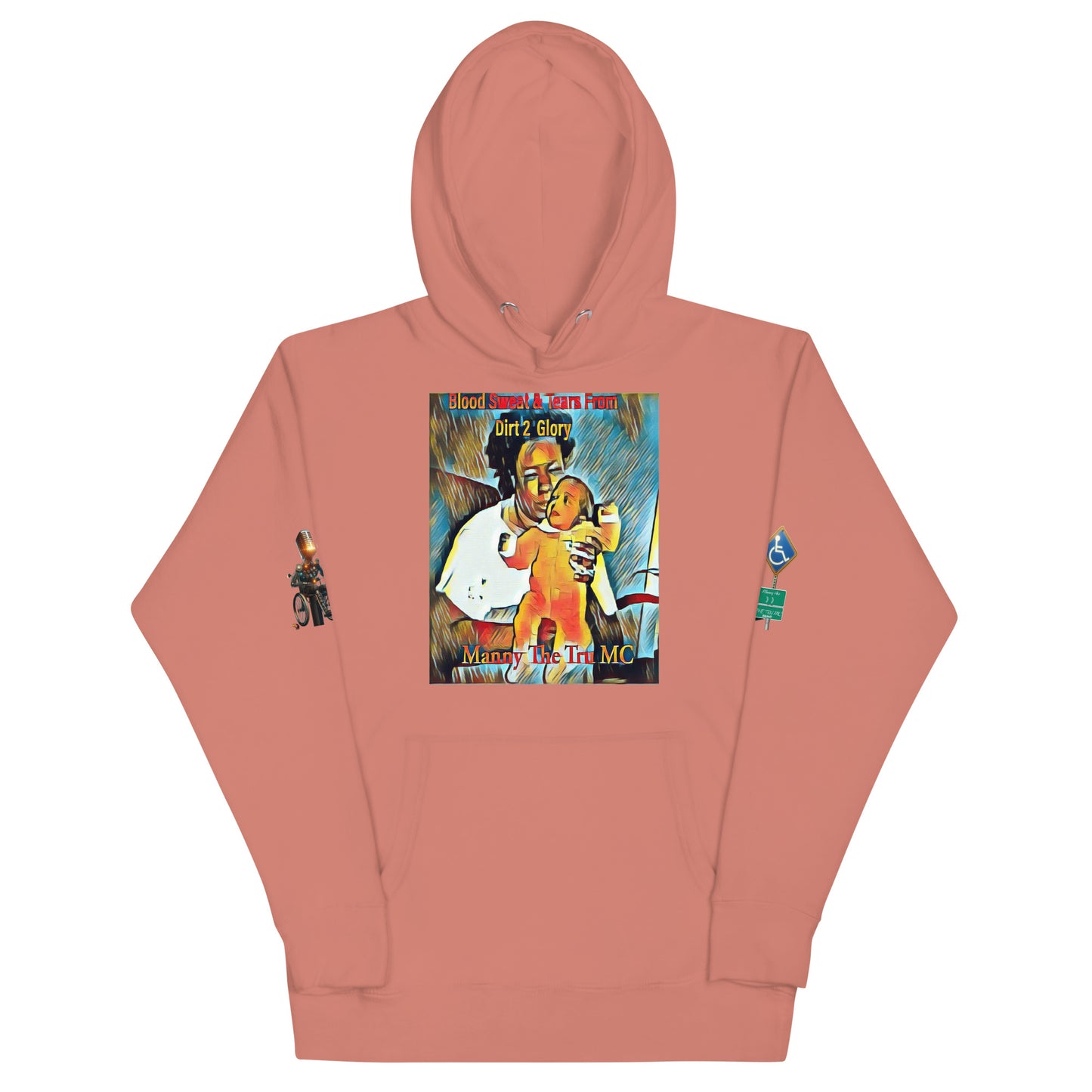 Blood Sweat & Tears from Dirt 2 Glory Unisex Hoodie