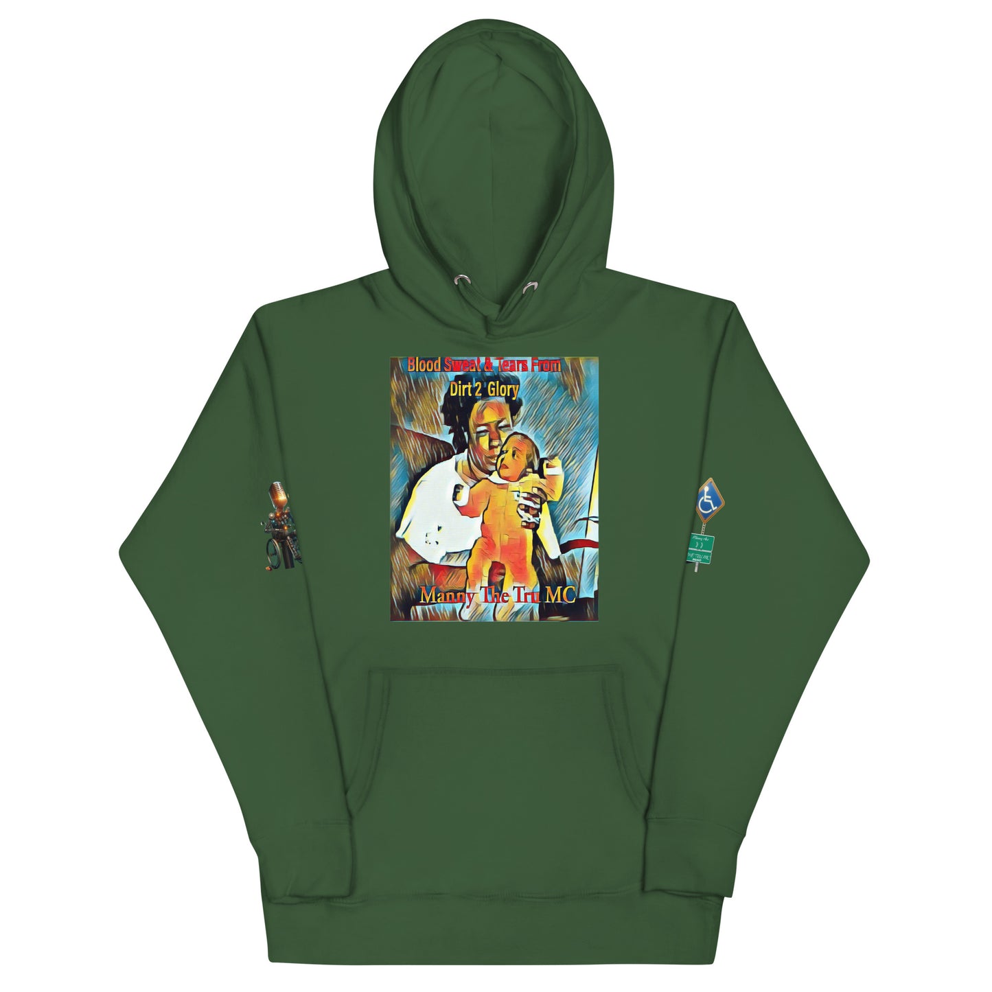 Blood Sweat & Tears from Dirt 2 Glory Unisex Hoodie