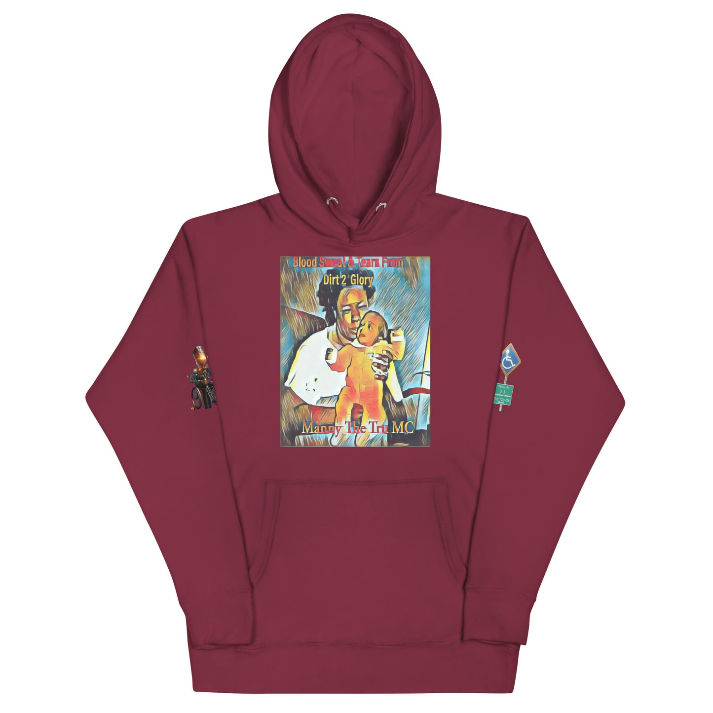 Blood Sweat & Tears from Dirt 2 Glory Unisex Hoodie