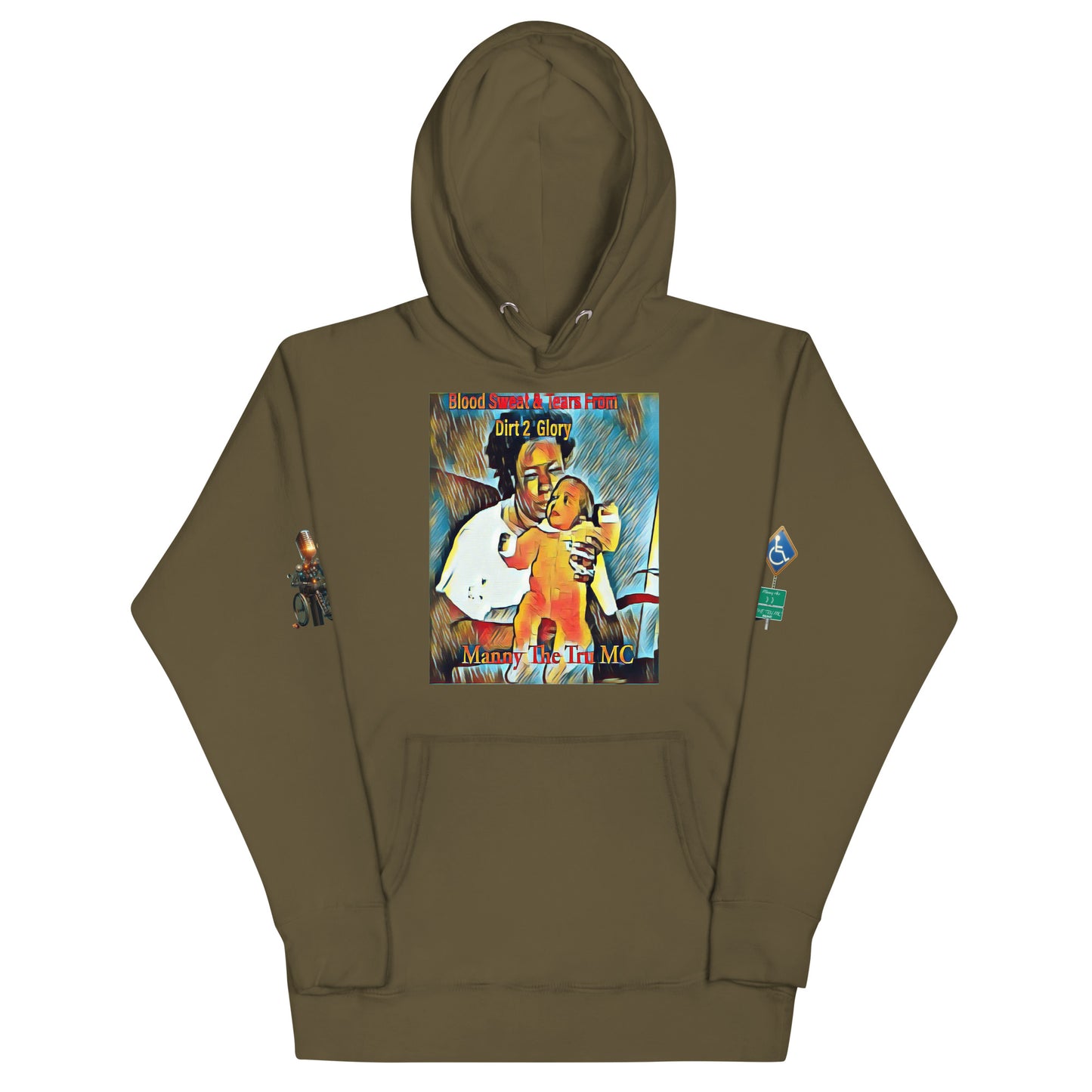 Blood Sweat & Tears from Dirt 2 Glory Unisex Hoodie