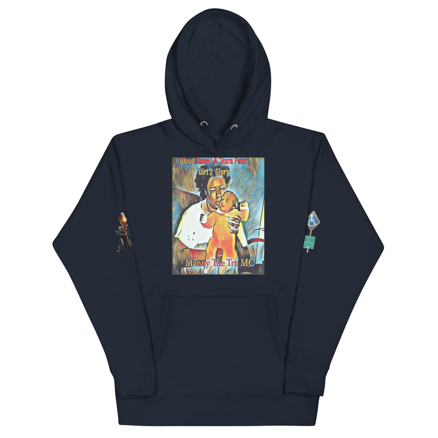 Blood Sweat & Tears from Dirt 2 Glory Unisex Hoodie