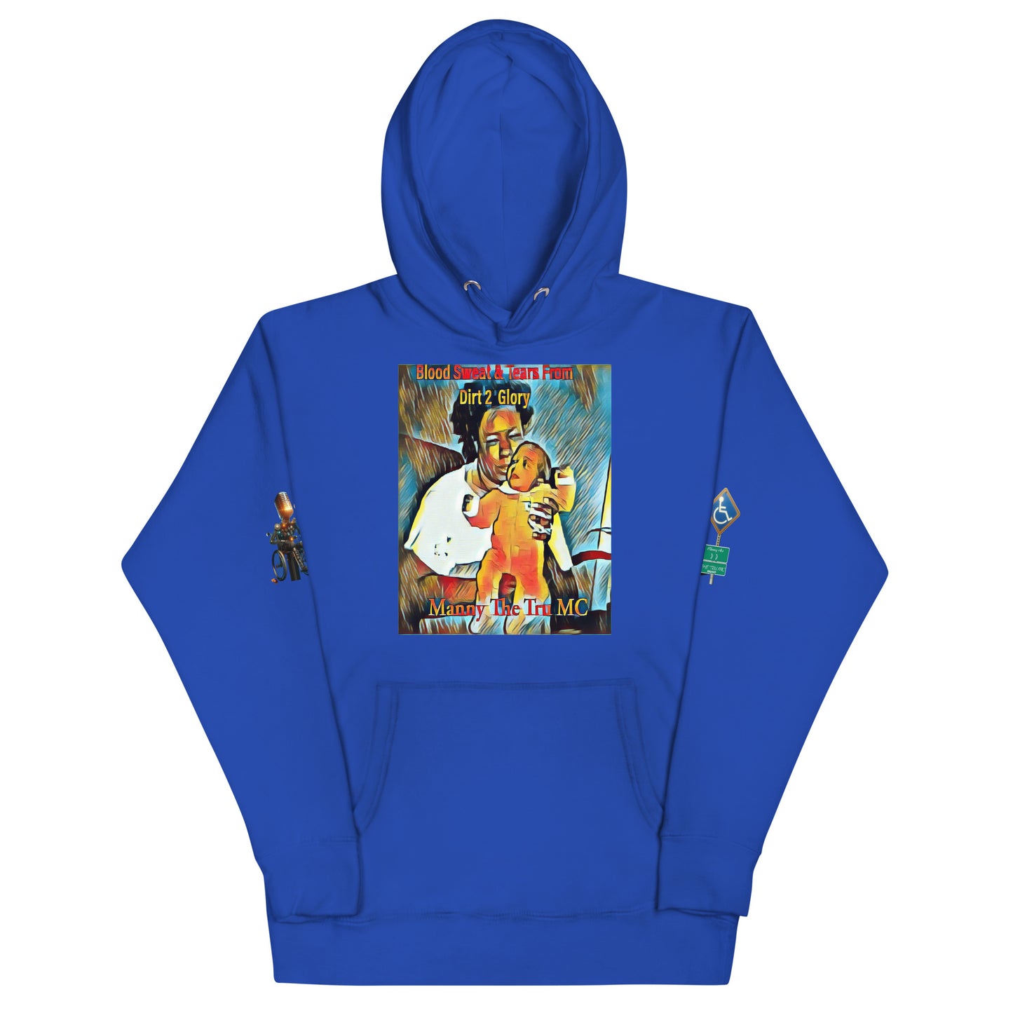 Blood Sweat & Tears from Dirt 2 Glory Unisex Hoodie