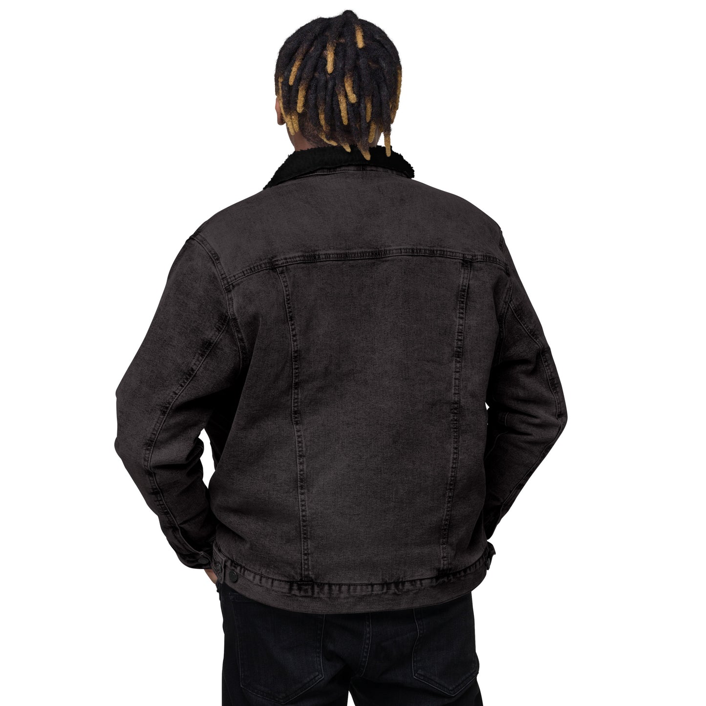 MANNY THE TRU MC Unisex denim sherpa jacket