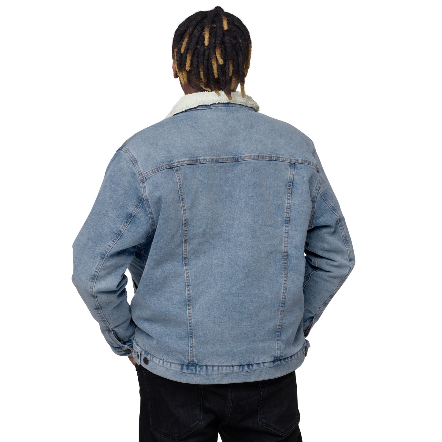 MANNY THE TRU MC Unisex denim sherpa jacket