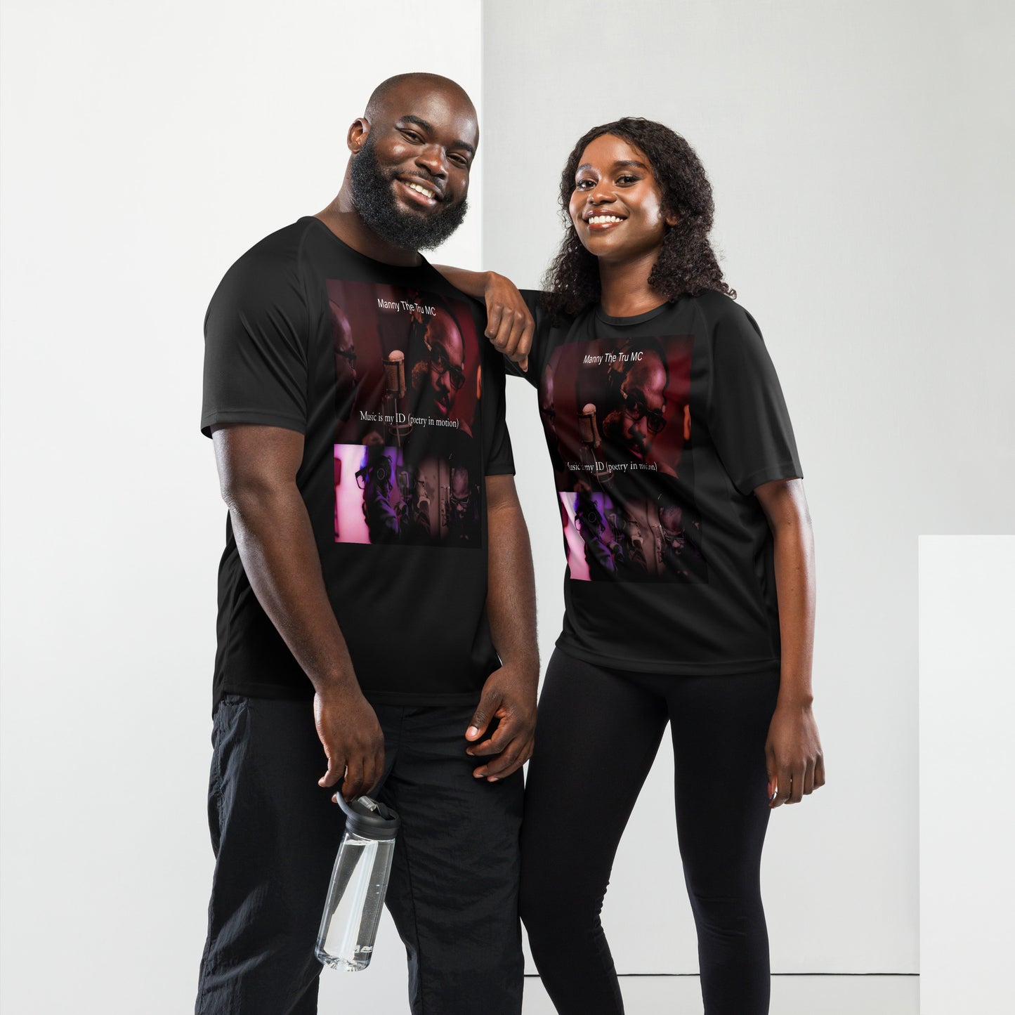 Music is my ID  Unisex sports jersey