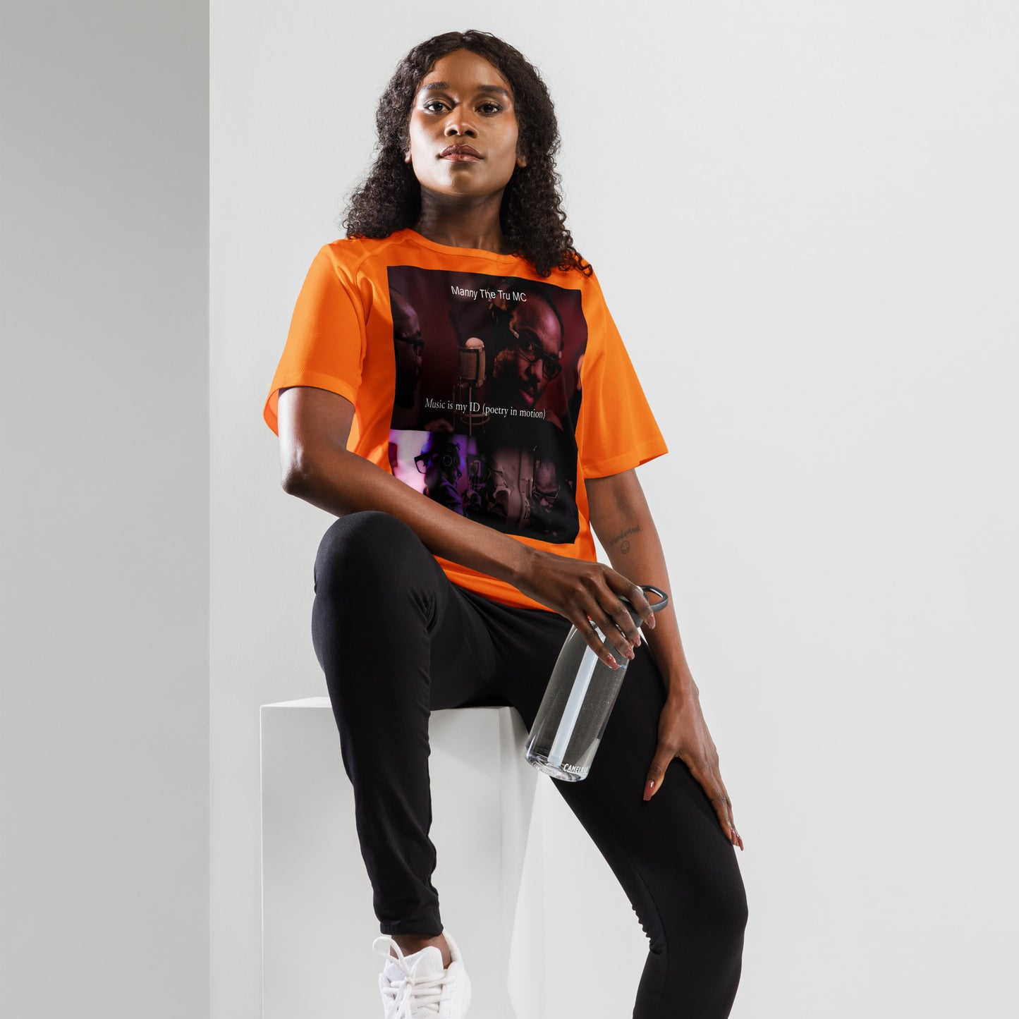 Music is my ID  Unisex sports jersey
