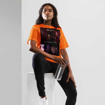 Music is my ID  Unisex sports jersey