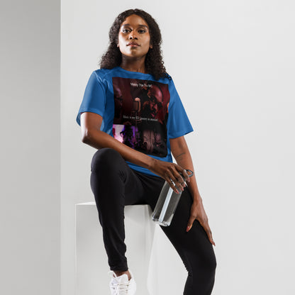 Music is my ID  Unisex sports jersey