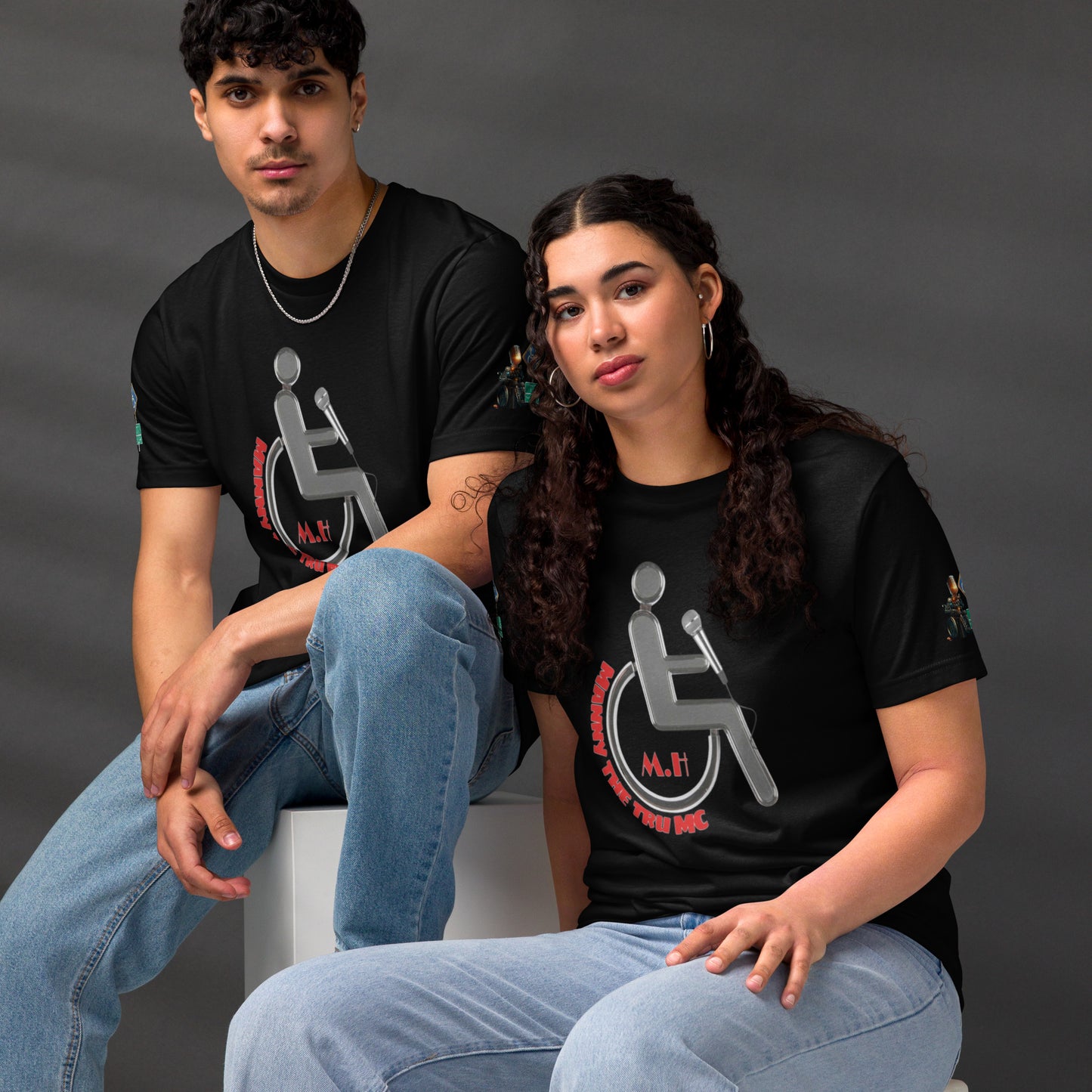 MANNY THE TRU MC Unisex staple eco t-shirt