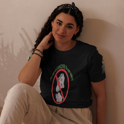 I'm not a gangster Unisex staple eco t-shirt