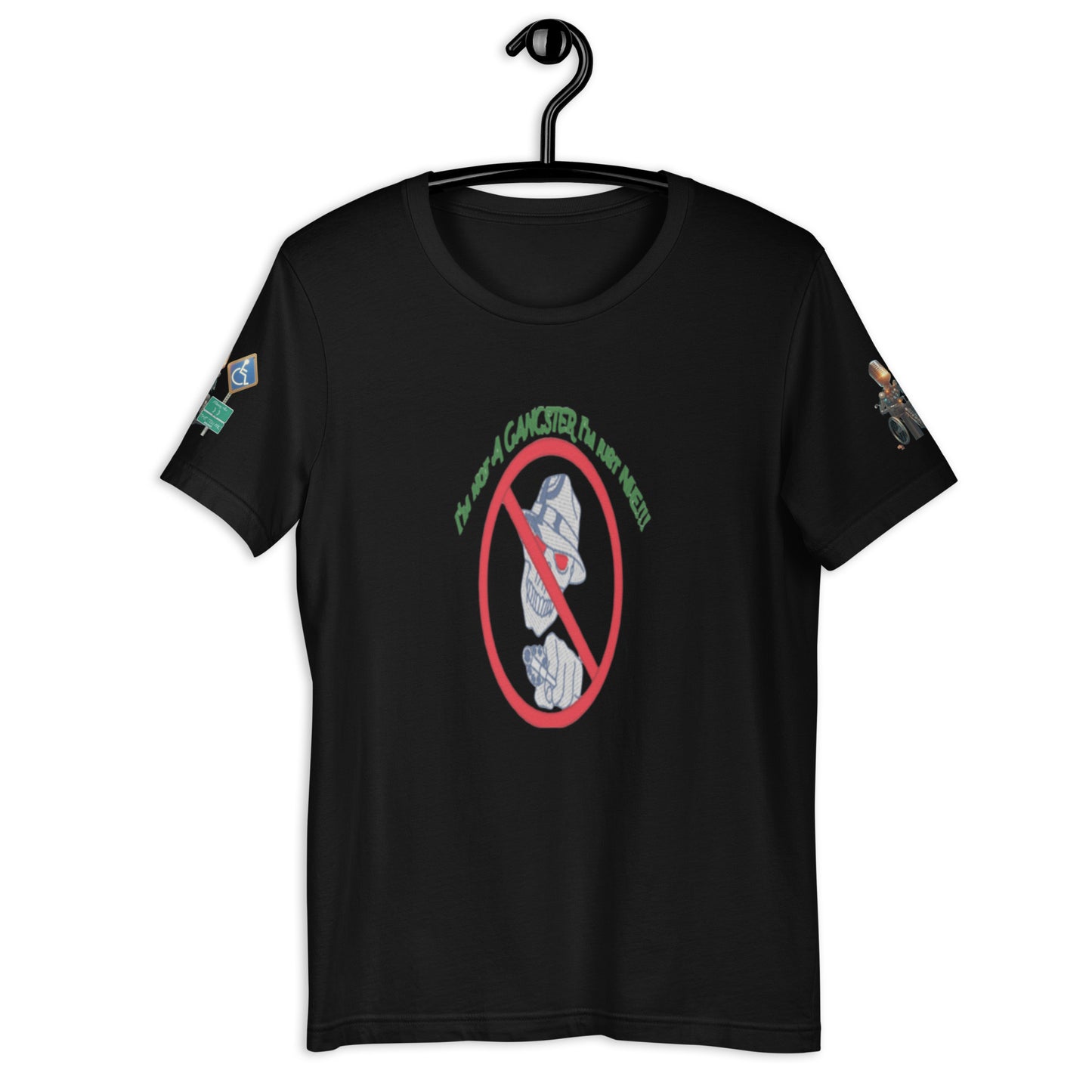 I'm not a gangster Unisex staple eco t-shirt