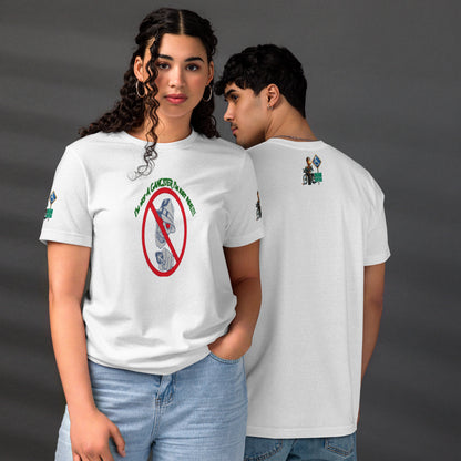 I'm not a gangster Unisex staple eco t-shirt