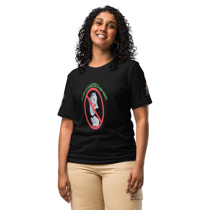 I'm not a gangster Unisex t-shirt