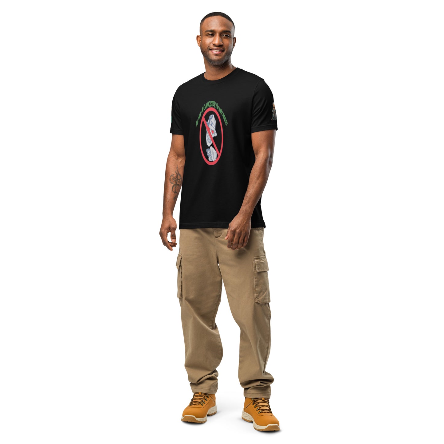 I'm not a gangster Unisex t-shirt