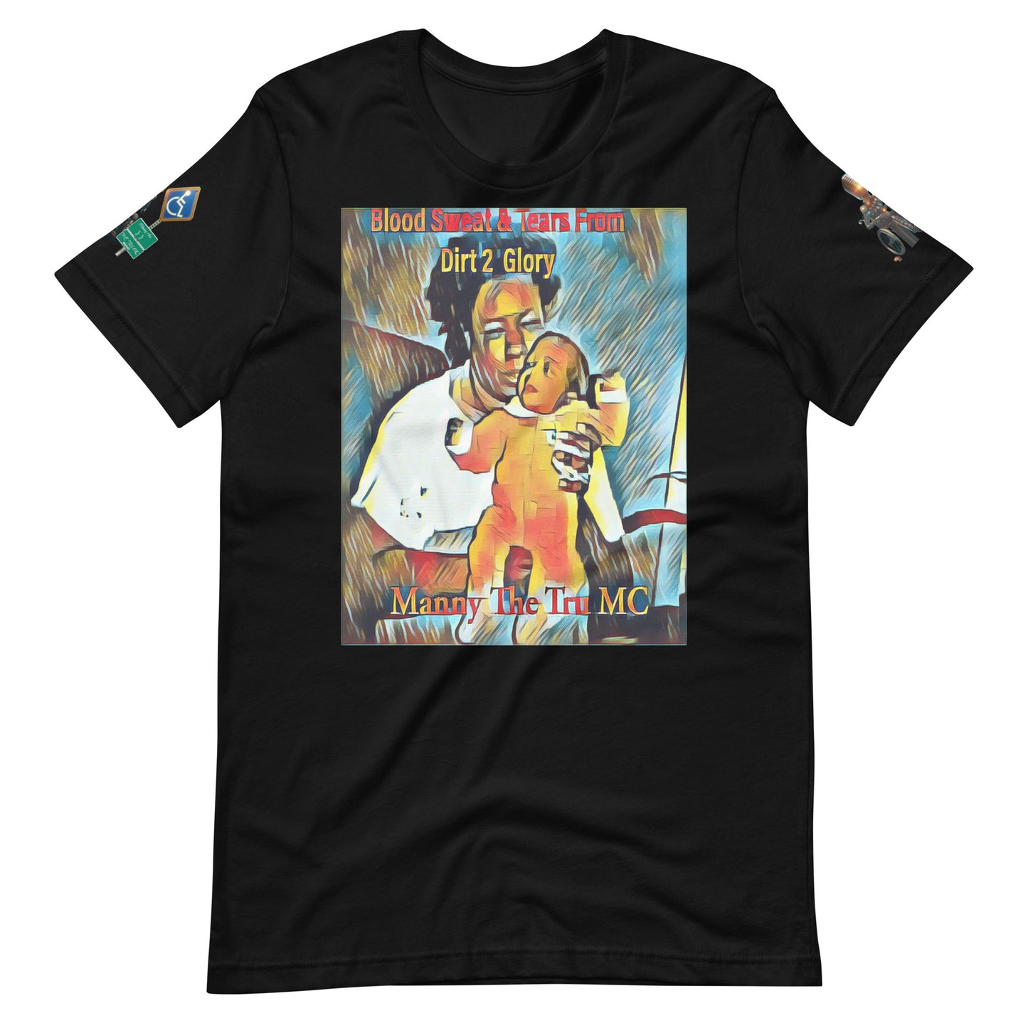 Blood Sweat & Tears from Dirt 2 Glory Unisex t-shirt