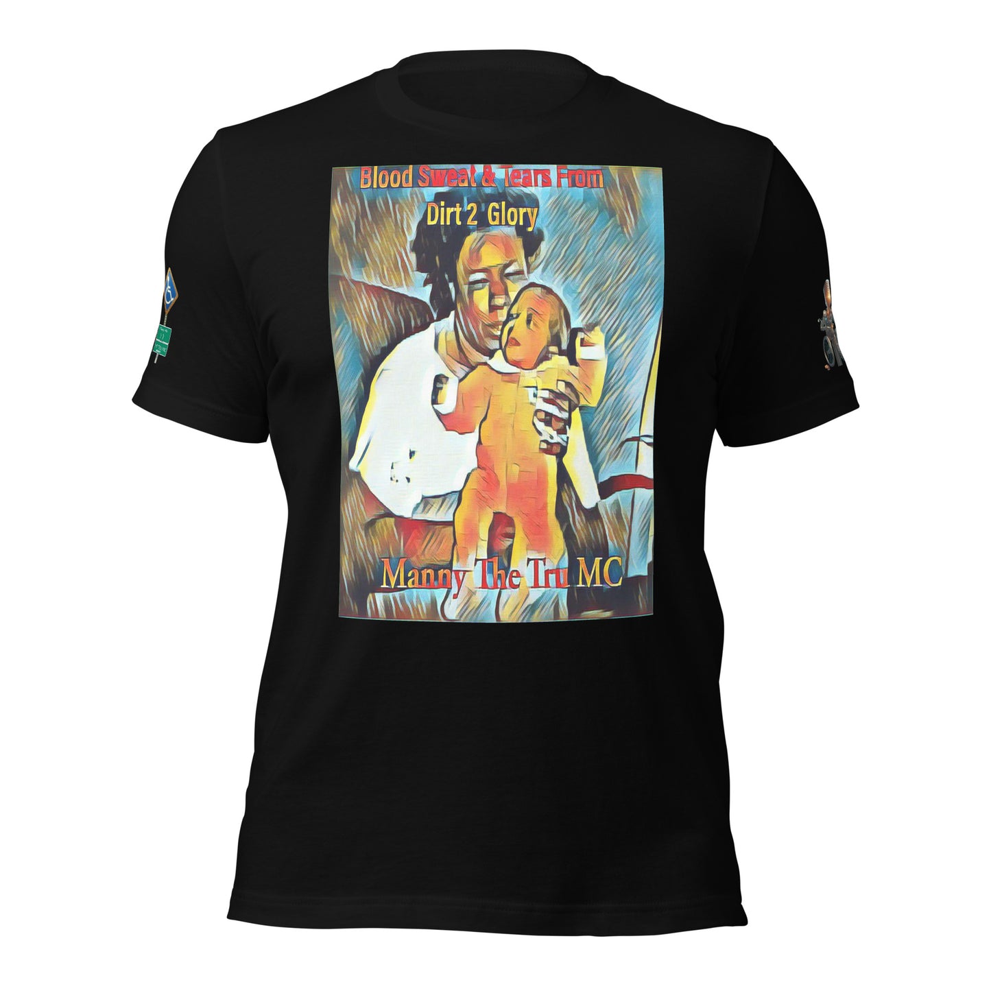Blood Sweat & Tears from Dirt 2 Glory Unisex t-shirt