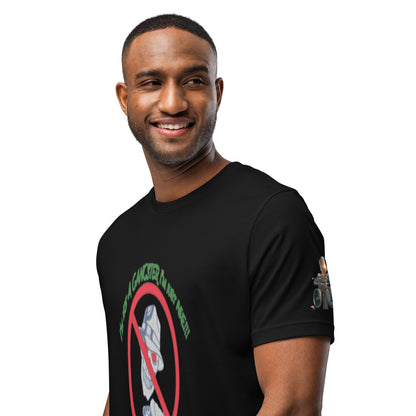 I'm not a gangster Unisex t-shirt