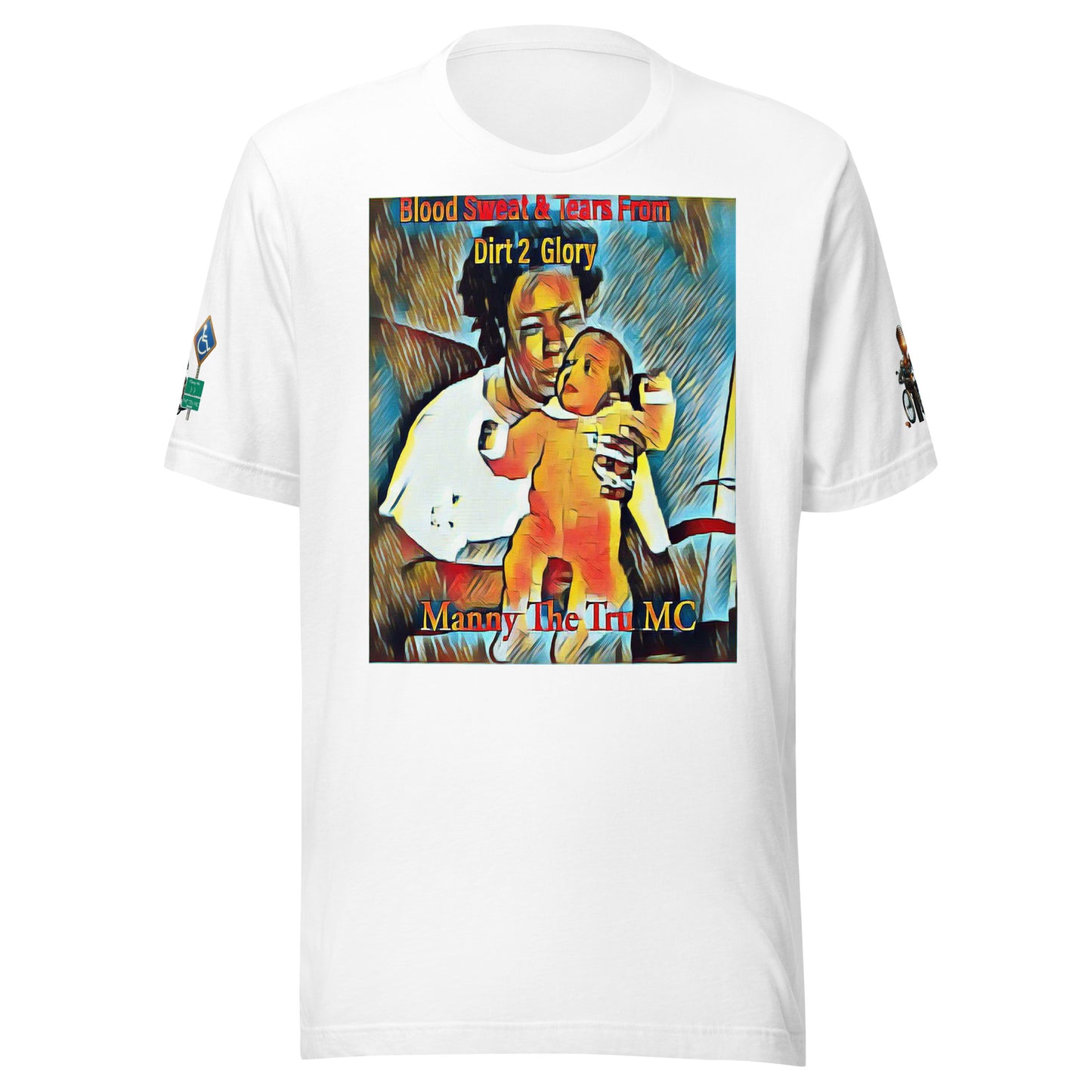 Blood Sweat & Tears from Dirt 2 Glory Unisex t-shirt
