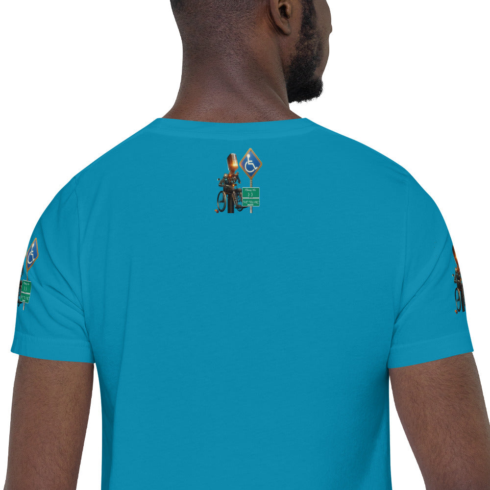 walk in faith Unisex t-shirt