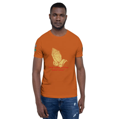 walk in faith Unisex t-shirt