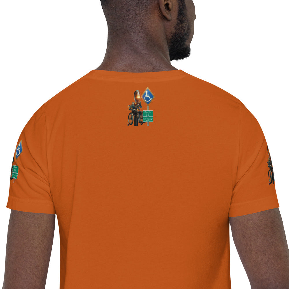 walk in faith Unisex t-shirt