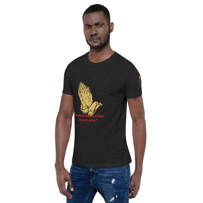 walk in faith Unisex t-shirt