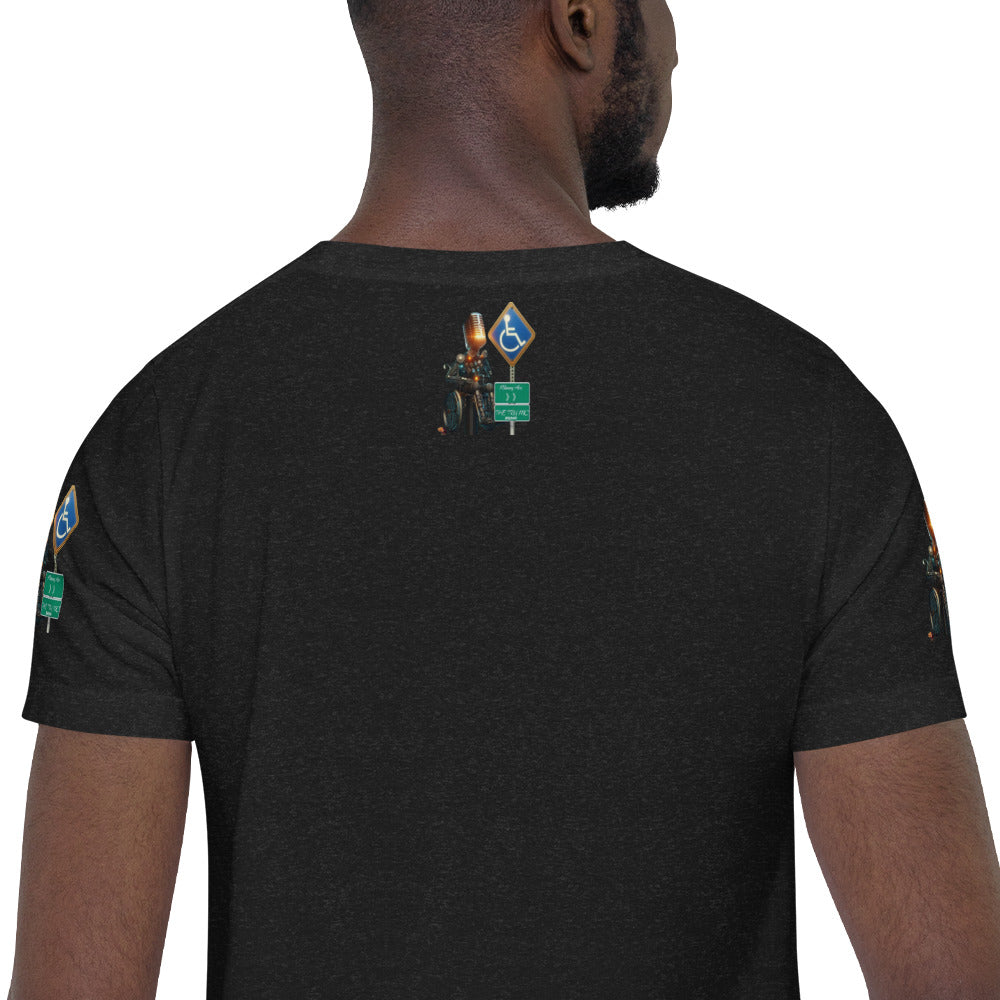 walk in faith Unisex t-shirt