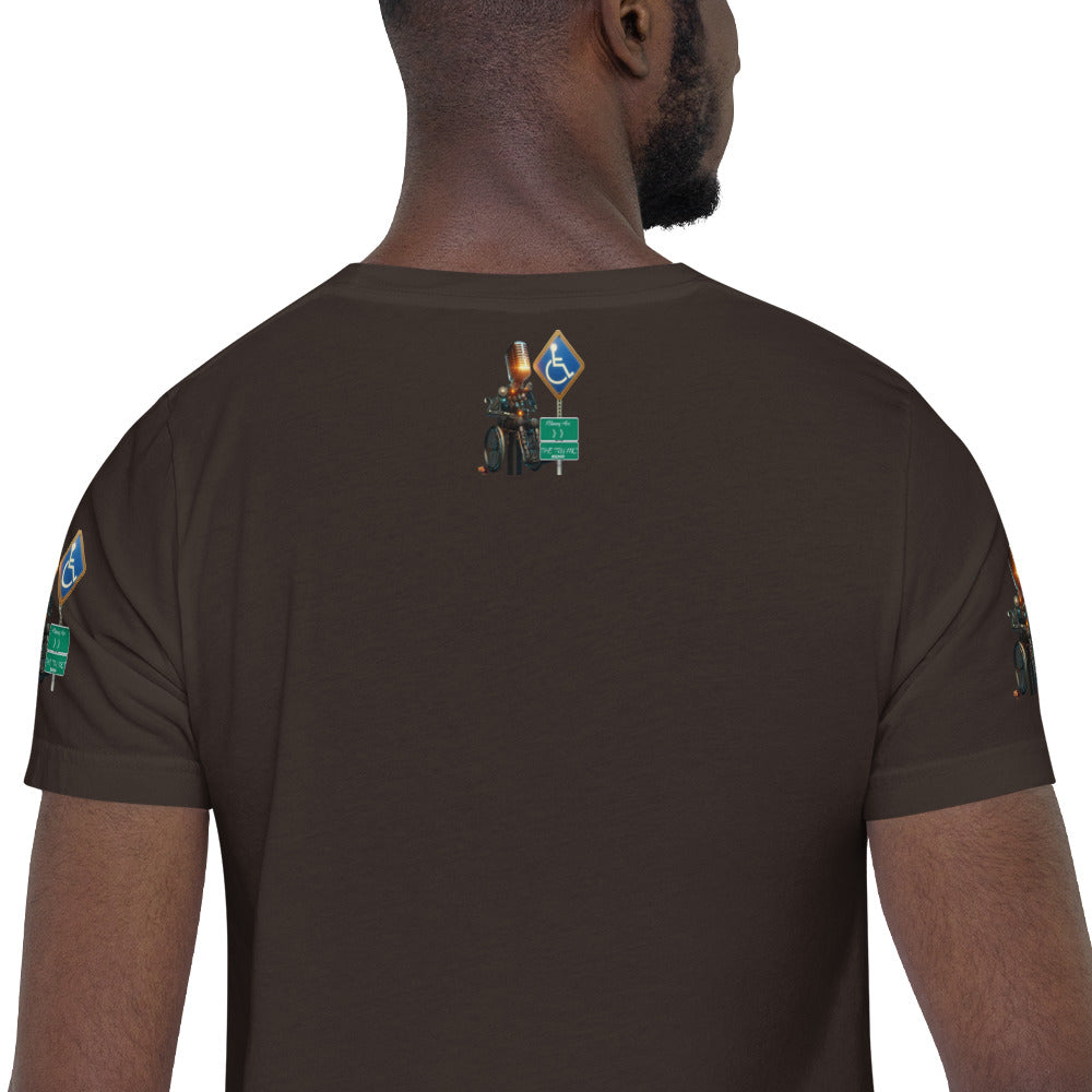 walk in faith Unisex t-shirt