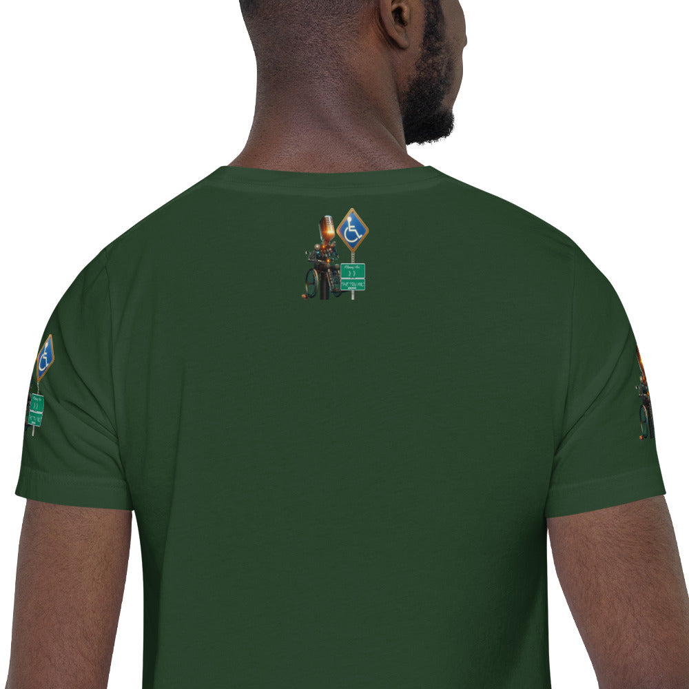 walk in faith Unisex t-shirt
