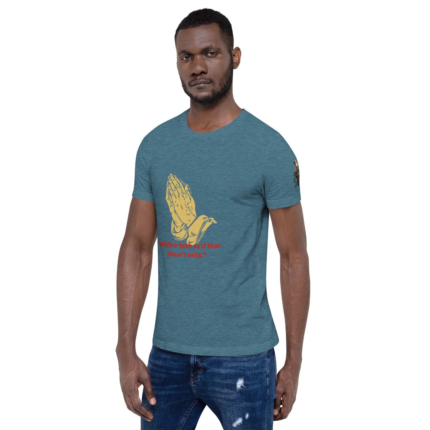 walk in faith Unisex t-shirt