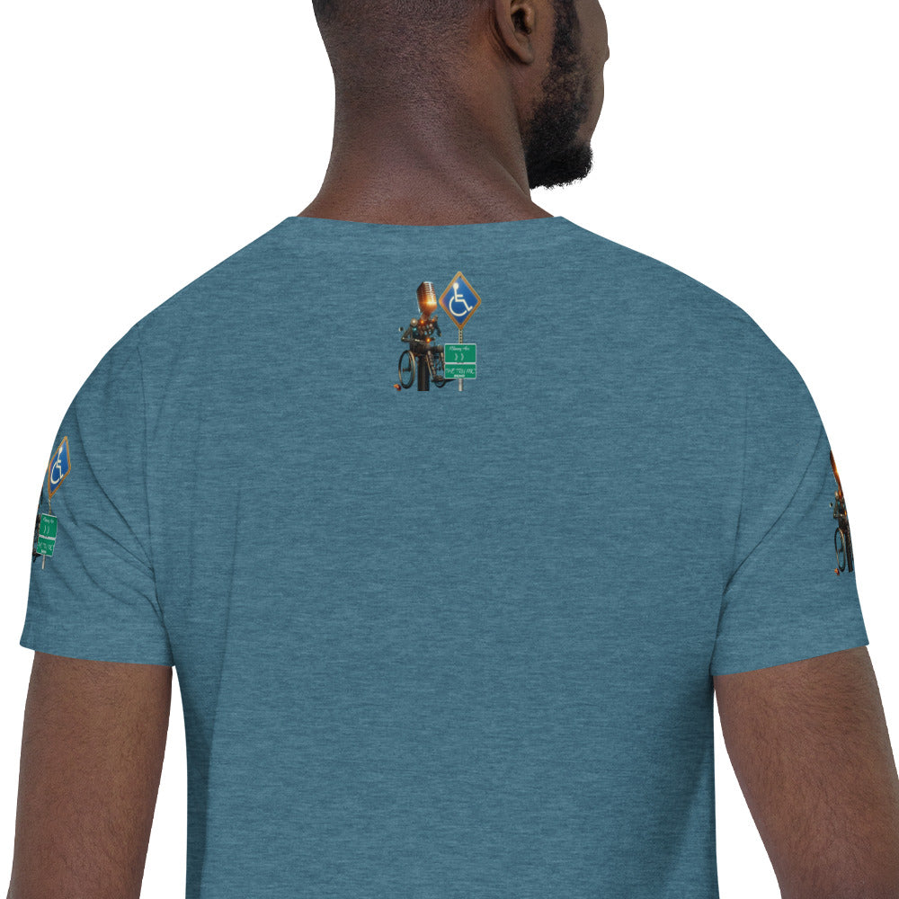walk in faith Unisex t-shirt
